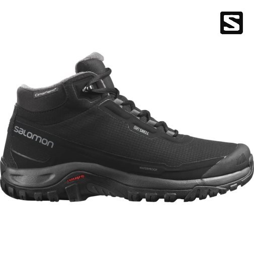 Botas de Inverno Salomon Shelter CSWP Masculino Pretas | PT A32946